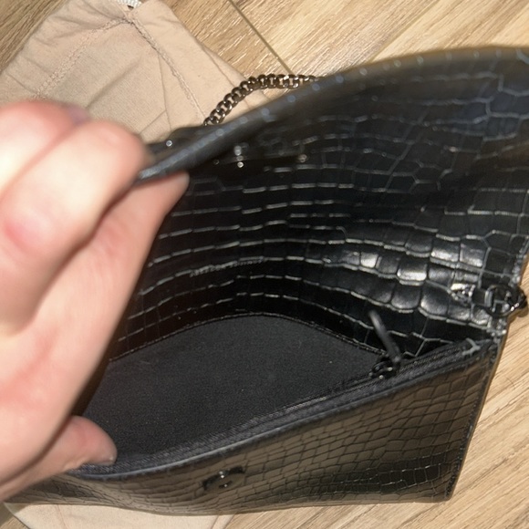 Rebecca minkoff used once Black Lou Clutch - Picture 4 of 9